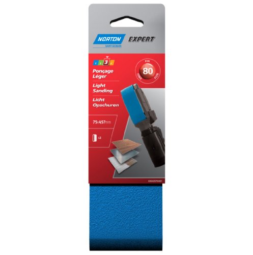 Norton – 2 Tape CORINDON Expert 75 x 457 mm Körnung 80) von Symantec