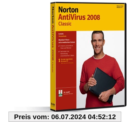 Norton AntiVirus 2008 Classic von Symantec