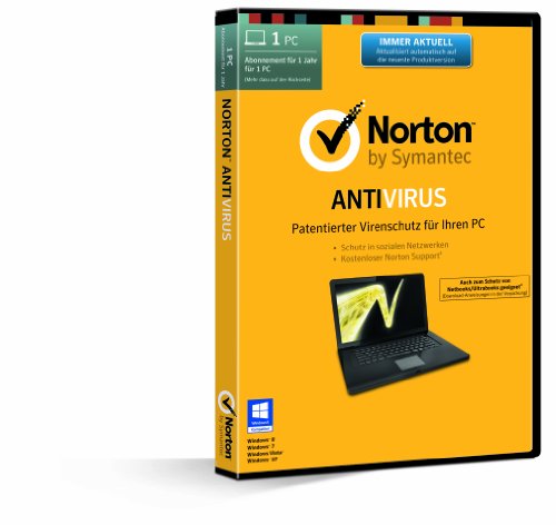Norton Antivirus 2014 - 1 PC (DVD-Box) von Symantec