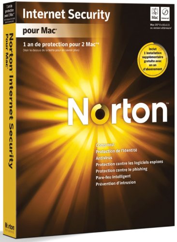 Norton Internet Security version 4.1 pour Mac (2 postes, 1 an) - mise à jour von Symantec