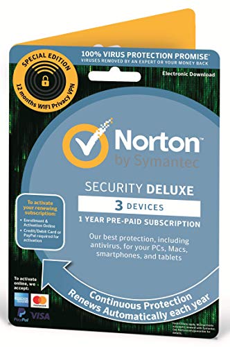 Norton Security ,3 Geräte + WLAN-Datenschutz ,3 Devices + Wifi Privacy von Symantec