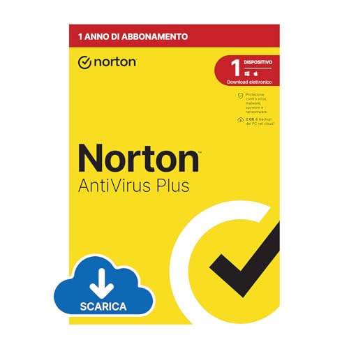 NortonLifeLock Norton AntiVirus Plus 2020 Licenza completa 1 licenza/e 1 anno/i NortonLifeLock Norton AntiVirus Plus 2020 Licenza completa 1 licenza/e 1 anno/i von Symantec
