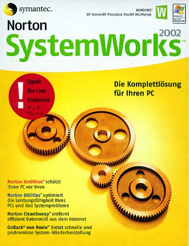 Upgrade Norton SystemWorks 2002 5.0 WinNT/2000/ME/98/95/XP von Symantec