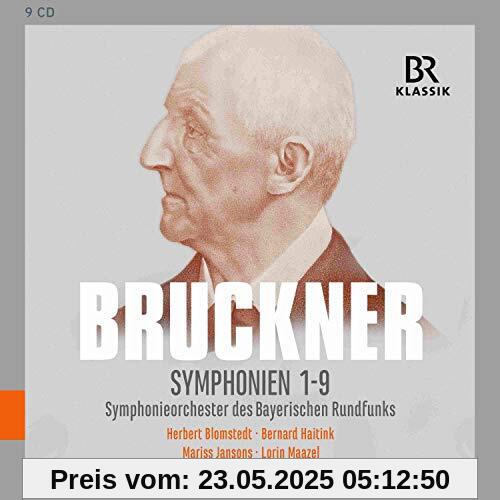 Anton Bruckner: Sinfonien 1-9 [CD-Box] von Symphonieorchester des Bayerischen Rundfunks