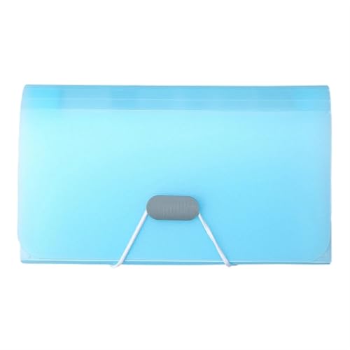 Erweitern Dateiordner A6-Dokumenten-Organizer, Fächermappe, Geldbörse, Orgeltasche, Akkordeontasche, Aktentasche, Rechnungsordner, Schulbüro, Familienordner Dokumentenmappe(Blue) von SynapSYA