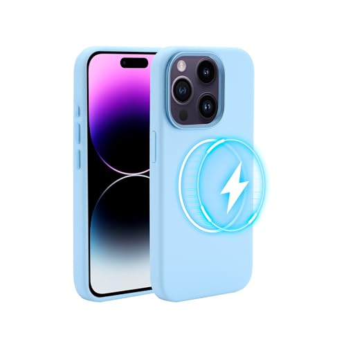 Synchro Silikonhülle für iPhone 15 Pro mit starken Kompatibel mit MagSafe-Magnetische, Premium Silikon Handyhülle für iPhone 15 Pro - 6,1 Zoll Synchro Silikonhülle für iPhone 15 Pro mit starken Kompatibel mit MagSafe-Magnetische, Premium Silikon Handyhülle für iPhone 15 Pro - 6,1 Zoll von Synchro Bands