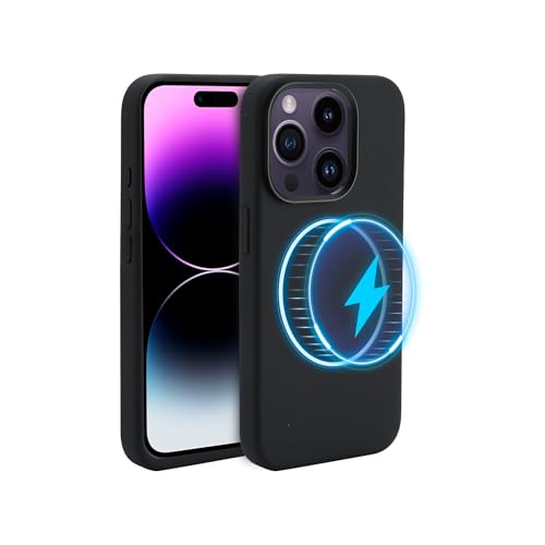 Synchro Silikonhülle für iPhone 15 Pro mit starken Kompatibel mit MagSafe-Magnetische, Premium Silikon Handyhülle für iPhone 15 Pro - 6,1 Zoll Synchro Silikonhülle für iPhone 15 Pro mit starken Kompatibel mit MagSafe-Magnetische, Premium Silikon Handyhülle für iPhone 15 Pro - 6,1 Zoll von Synchro Bands