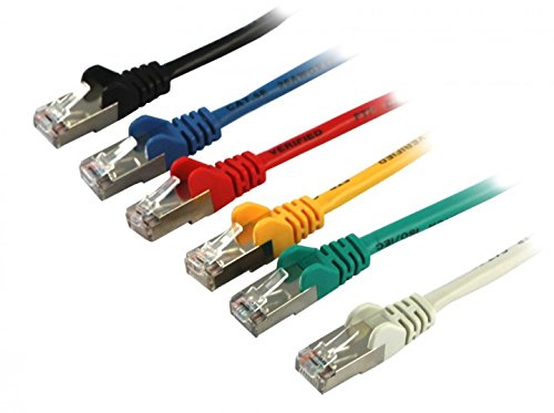 Synergy 21 1.0 m Cat5e RJ-45 1 m CAT5e SF/UTP (S-FTP) grau – Netzwerkkabel (1 m, Cat5e, SF/UTP (S-FTP), RJ-45, RJ-45, grau) von Synergy 21