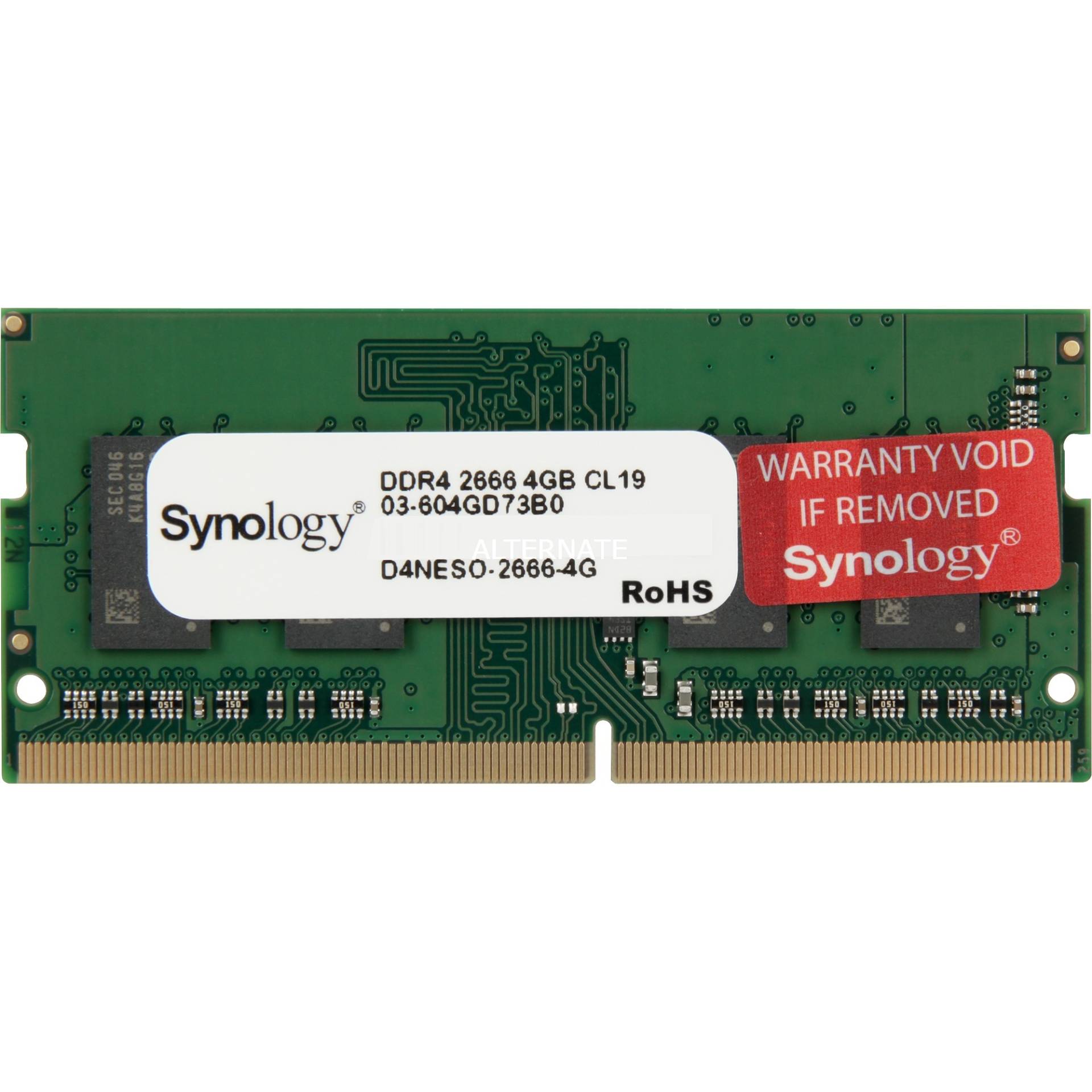 DIMM 4 GB DDR4-2666  , Arbeitsspeicher von Synology