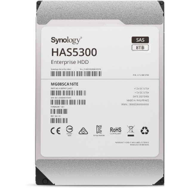 HAS5300-8T, Festplatte von Synology