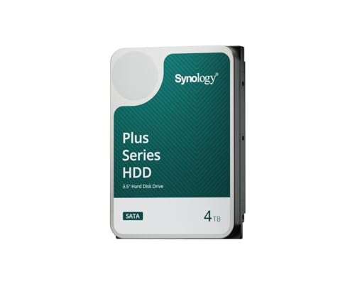 Synology 4 TB HAT3300 HDD – 1 Million Stunden MTBF, 180 TB/Jahr Arbeitslast, 5400 PRM Synology 4 TB HAT3300 HDD – 1 Million Stunden MTBF, 180 TB/Jahr Arbeitslast, 5400 PRM von Synology