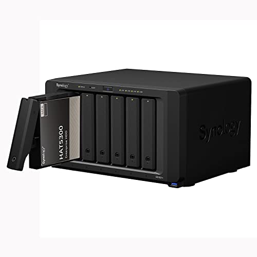 SYNOLOGY DS1621+ 8 GB NAS 108 TB (6 x 18 TB) HAT5310, montiert und getestet mit SE DSM installiert von Synology