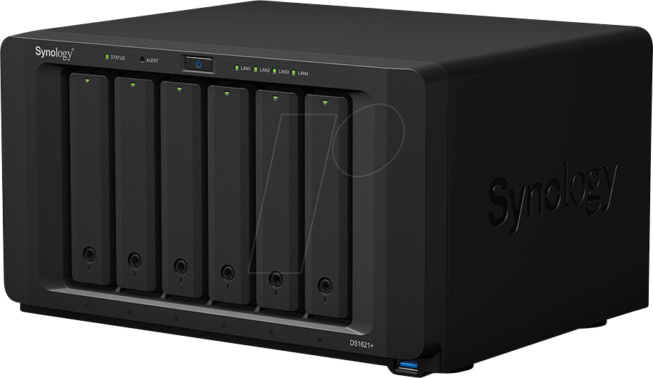 SYNOLOGY DS1621+ - NAS-Server DiskStation DS1621+ Leergehäuse von Synology