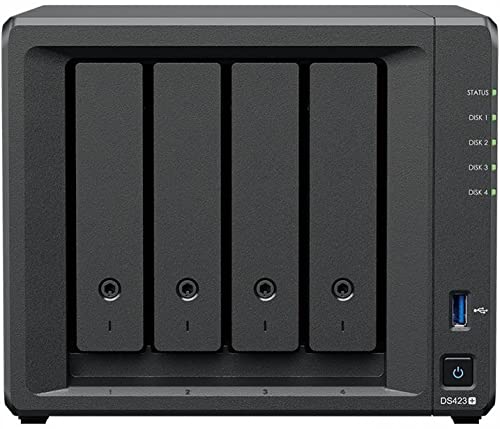 Synology DS423+ 6GB NAS 24TB (4X 6TB) Seagate IronWolf, montiert und getestet mit SE DSM installiert von Synology