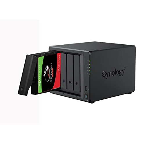 SYNOLOGY DS423+ 6GB NAS 48TB (4X 12TB) Seagate IronWolf, montiert und getestet mit SE DSM installiert von Synology