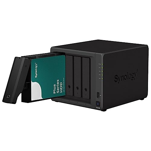 SYNOLOGY DS923+ 4GB NAS 48TB (4X 12TB) HAT3300, montiert und getestet mit DSM SE installiert von Synology