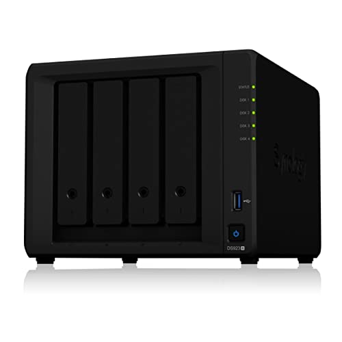 SYNOLOGY DS923+ 8GB NAS 48TB (4x12TB) Seagate IronWolf, montiert und getestet mit DSM SE installiert von SYNOLOGY