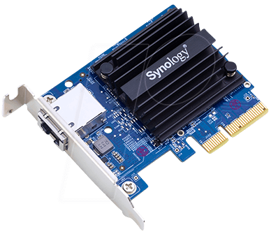SYNOLOGY E10G18T - Netzwerkkarte, PCI Express, 10 Gigabit Ethernet, 1x RJ45 von Synology