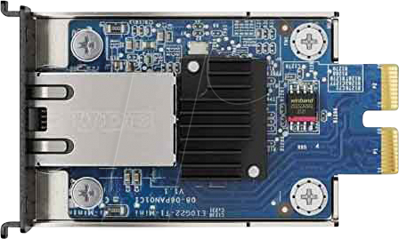 SYNOLOGY E10G22T - Netzwerkkarte, PCI Express, 10 Gigabit Ethernet, 1x RJ45 von Synology