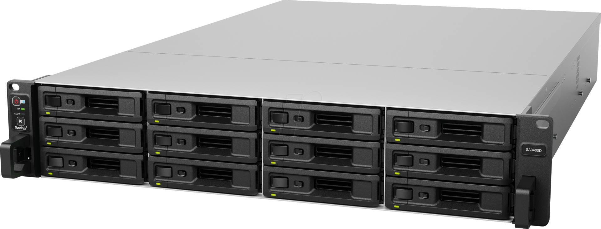 SYNOLOGY SA3400D - NAS Server, Dual-Controller SA3400D Leergehäuse von Synology