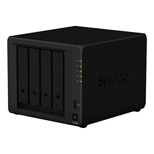 Synology 252211 DS920+ 40TB 4 Bay Desktop NASSystem,installiertmit4x10TBWesternDigitalRedFestplatten von Synology