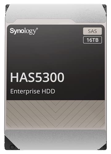 Synology 3,5" SAS HDD 16TB - HAS5300-16T, Silber von Synology