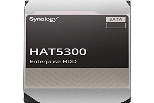 Synology Internal NAS HDD 4TB SATA 7200rpm 3.5", Silber, HAT5300-4T von Synology