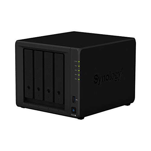 Synology 4 Bay Desktop NAS System, installiert mit 4 x 14TB Toshiba Festplatten DS420+/56TB-N300, 56 TB Synology 4 Bay Desktop NAS System, installiert mit 4 x 14TB Toshiba Festplatten DS420+/56TB-N300, 56 TB von Synology