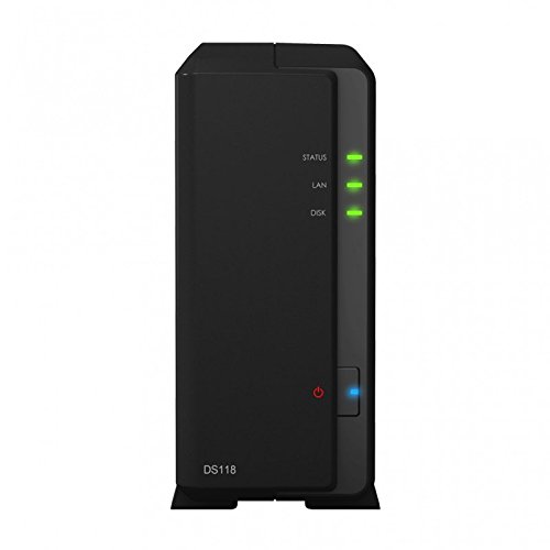 Synology DS118 1-Bay 3TB Bundle mit 1x 3TB IronWolf ST3000VN007 von Synology