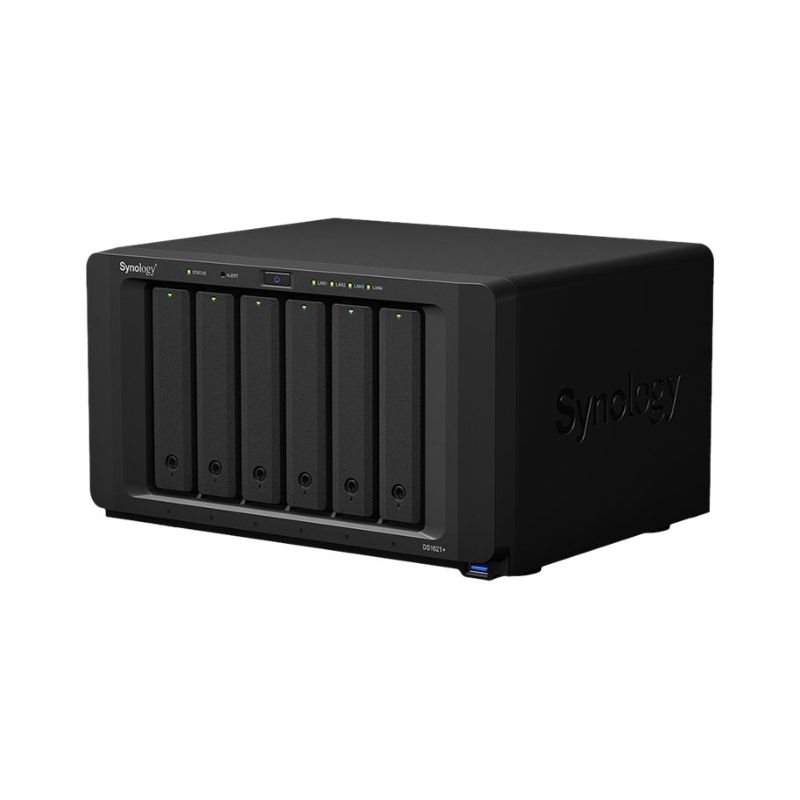 Synology DS1621+ 6 Schächte NAS RAM 4GB + 72TB 6x12TB ST12000NE0008 von Synology