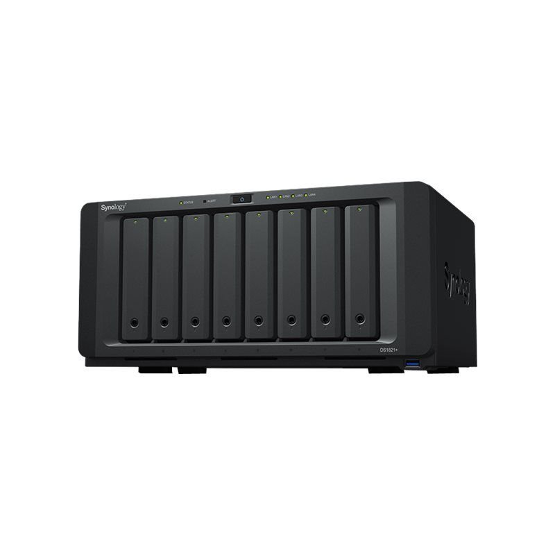 Synology DS1821+ 8 Schächte NAS RAM 4GB + 16TB 8x2TB ST2000VN004 von Synology