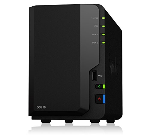 Synology DS218 12TB 2 Bay NAS Lösung | Eingerichtet mit 2 x 6TB Seagate IrownWolf Fährt Synology DS218 12TB 2 Bay NAS Lösung | Eingerichtet mit 2 x 6TB Seagate IrownWolf Fährt von Synology