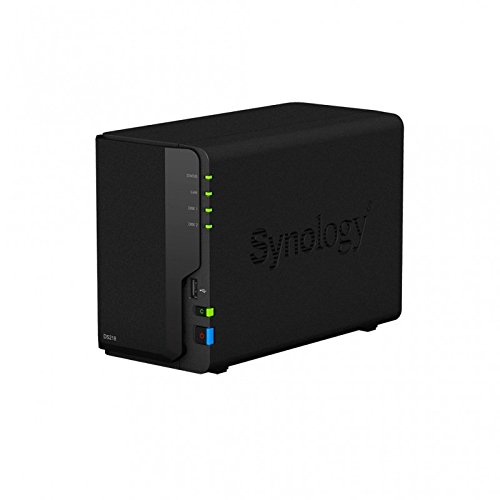 Synology DS218 2-Bay 4TB Bundle mit 2X 2TB IronWolf ST2000VN004 von Synology