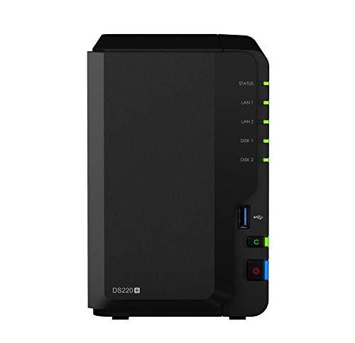 Synology DS220+(6G) 2-Bay 6TB Bundle mit 2X 3TB IronWolf ST3000VN007 von Synology