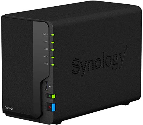 Synology DS220+ DiskStation NAS Server 2-Bay, Kapazität:12.000GB (12TB), HDD Typ:Best Choice von Synology