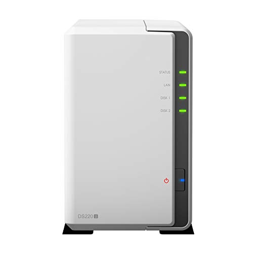 Synology DS220j 2-Bay 6TB Bundle mit 2X 3TB IronWolf ST3000VN007 von Synology