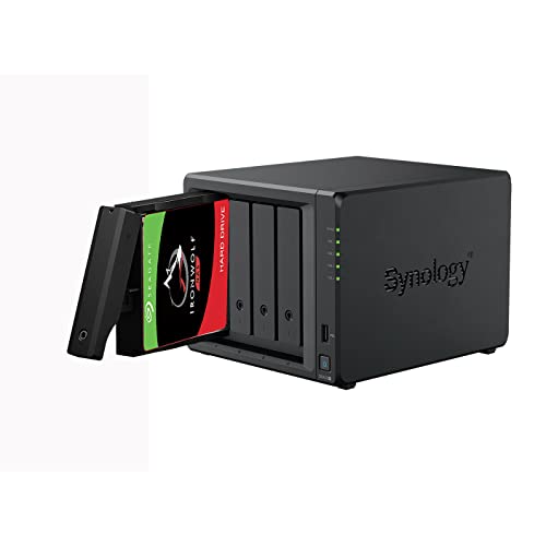Synology DS423+ 2 GB NAS 40 TB (4 x 10 TB) Seagate IronWolf, montiert und getestet mit SE DSM installiert von Synology