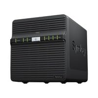 Synology DS423 4-Bay Diskstation NAS (Realtek RTD1619B 4-Core 1.7 GHz 2GB DDR4 Ram 2xRJ-45 1GbE LAN-Port) 64 TB Bundle mit 4X 16 TB Bestpreis Festplatten von Synology