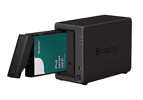 Synology DS723+ 2GB NAS 16TB (2X 8TB) HAT3300, montiert und getestet mit SE DSM installiert von Synology
