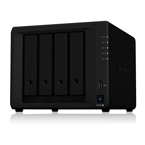 Synology DS920+ 32TB 4 Bay Desktop NAS System, installiert mit 4 x 8TB Western Digital Red Festplatten Synology DS920+ 32TB 4 Bay Desktop NAS System, installiert mit 4 x 8TB Western Digital Red Festplatten von Synology