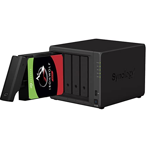 Synology DS923+ 8GB NAS 16TB (4X 4TB) Seagate IronWolf, montiert und getestet mit SE DSM installiert von Synology