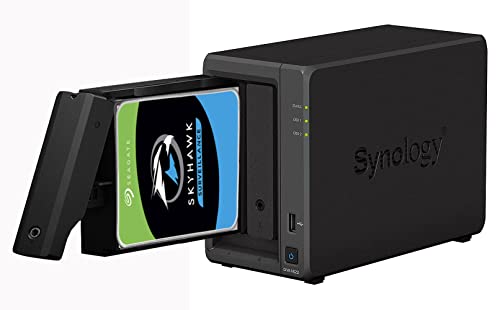 Synology DVA1622 NVR 12 TB (2 x 6 TB) Skyhawk von Synology
