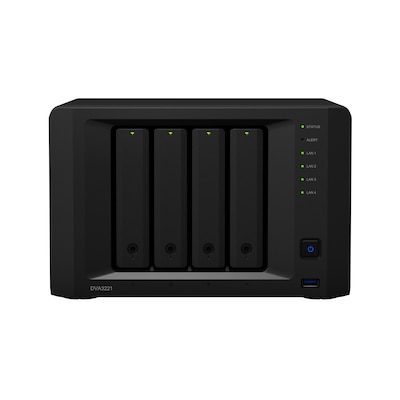 Synology DVA3221 NVR System 4-Bay Leergehäuse von Synology