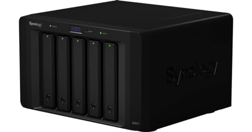 Synology DX517 Festplattengehäuse Schwarz Synology DX517 Festplattengehäuse Schwarz von Synology