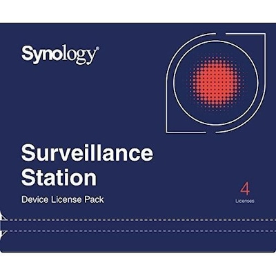 Synology Device License Pack für 4 Überwachungsgeräte Surveillance Station von Synology