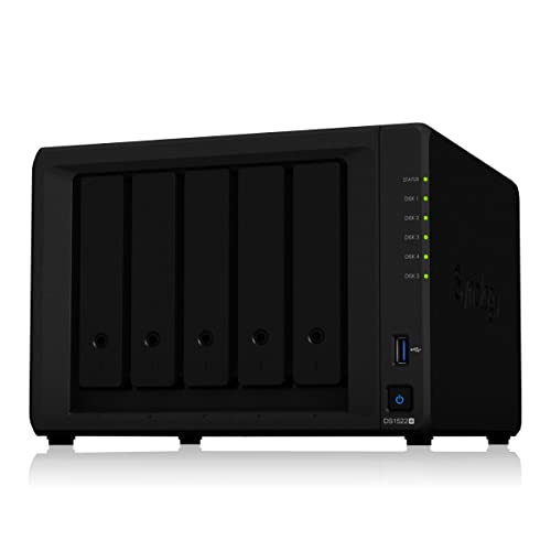 Synology DiskStation DS1522+ NAS/Storage Server Tower Ethernet LAN Black R1600 von Synology