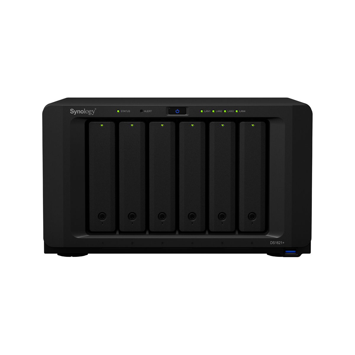 Synology DiskStation DS1621+ 6-Bay NAS [2,5"/3,5" SATA HDD/SSD, 4x Gigabit LAN, 4GB RAM] von Synology