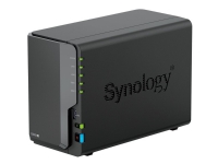 Synology DiskStation DS224+, NAS, Desktop, Intel® Celeron®, J4125, Schwarz von Synology