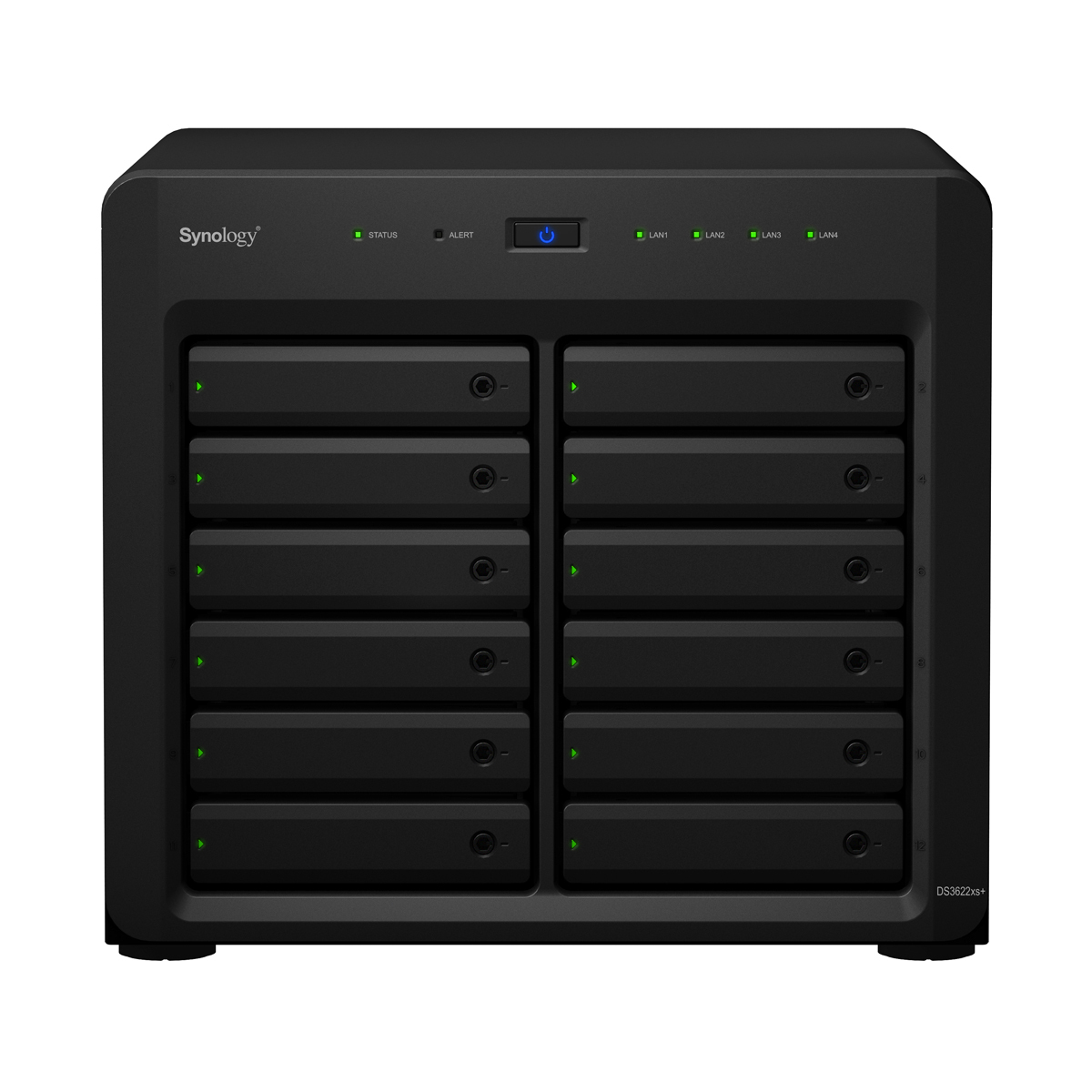 Synology DiskStation DS2422+ 12-Bay NAS [2,5"/3,5" SATA HDD/SSD, 4x GbE LAN, 4GB RAM] von Synology