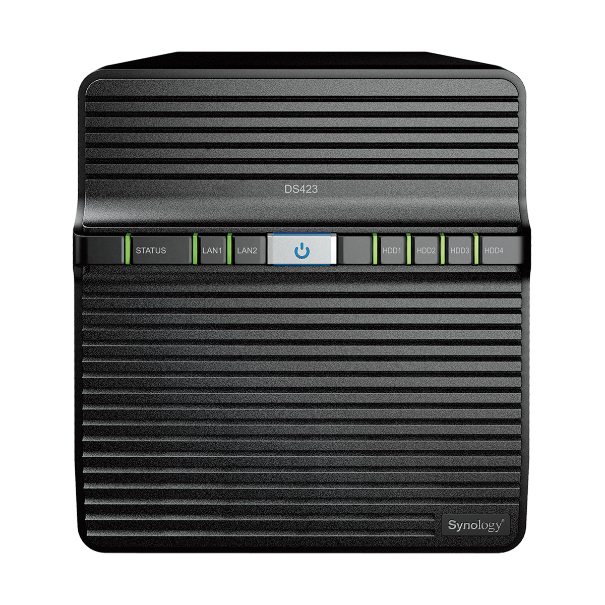 Synology DiskStation DS423 NAS 4-Bay 0/4 HDD/SSD, 2x Gigabit LAN, 2x USB 3.0, 2GB RAM von Synology
